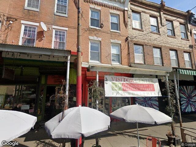 Street View of Di Bruno Bros mural, Italian Market - Click to open in Google Maps