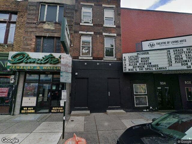 Street View of Theatre of the Living Arts - Click to open in Google Maps